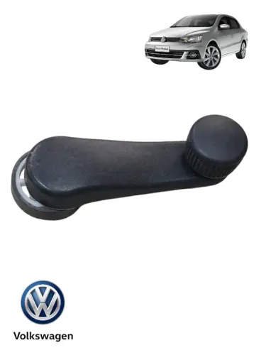 Manivela Vidro Traseiro Gol Voyage 5x0837581 C/ Detalhe