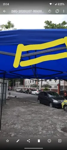 Peça de 1,42m para tenda 3x3m sanfonada. Também tenho a peça de 1,38m 