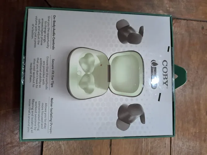 FONES DE OUVIDO ESPORTIVOS - IMPORTADOS DOS USA - ORIGINAIS MARCA COBY