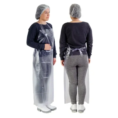 Avental reuso G20 fitilho - Transparente Vinil