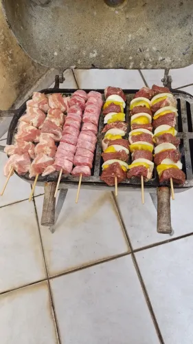 Churrasqueira de alumínio