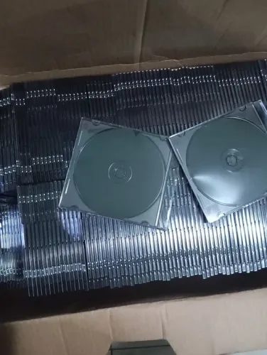 Estojo  CD/DVD super slim(200 unidades)