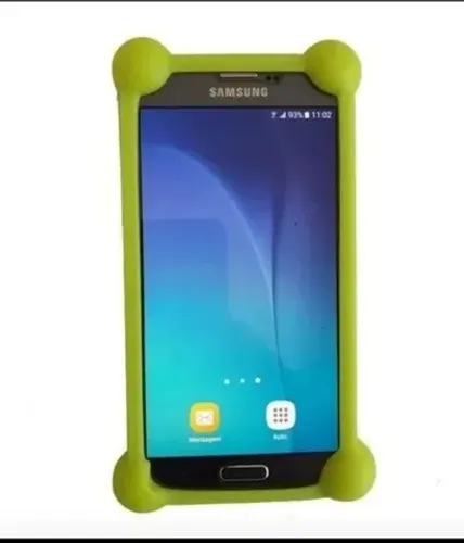 CAPA DE CELULAR EM SILICONE PROTEÇÃO PERFEITA<br>