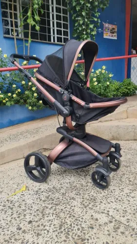 Carrinho Dzieco 360 + Moisés+ Bebê conforto em excelente estado 