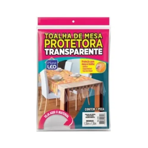 Toalha De Mesa De Plastico Transparente