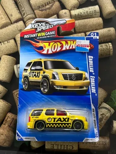 Hot Wheels Taxi Cadilac - 2009 