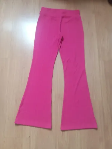 Calça Flare Rosa