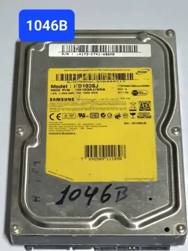 Placa Hd 1 Tb Hd103sj - Cod. 1046b