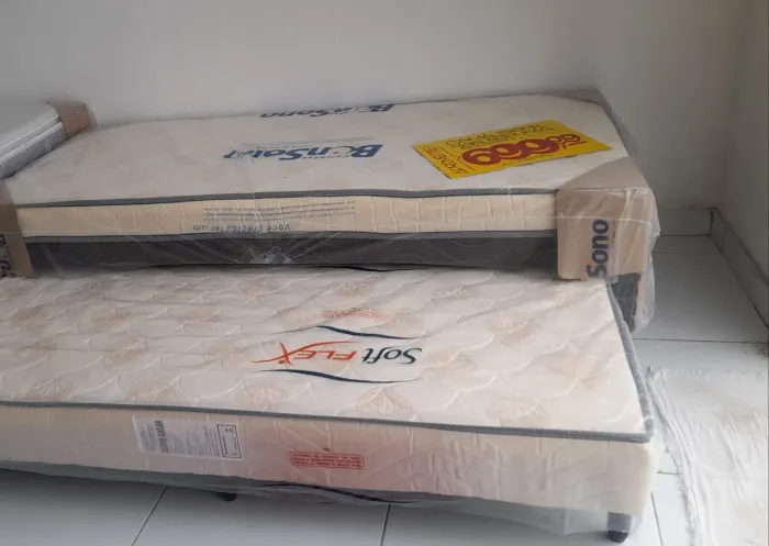 Bibox solteiro bon sono 5 cm de espuma 