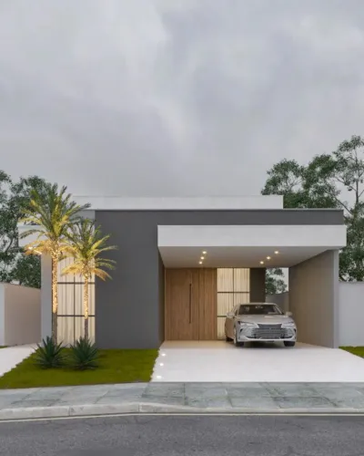 Giardino Bianco- 152,62m², 3 Quartos, Espaço gourmet, Garagem. -Lagoa seca 