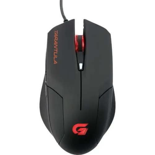 Mouse Gamer Fortrek Spider Tarantula OM702 Preto/Vermelho - WZetta