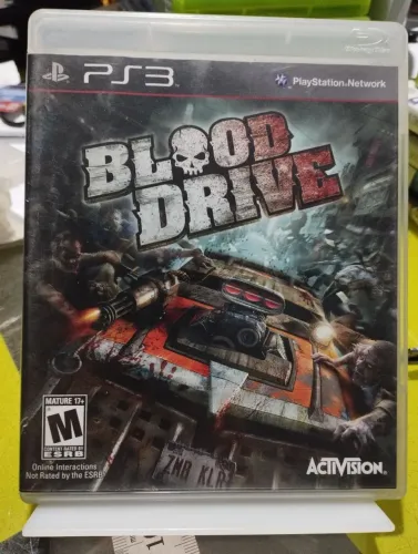 Blood drive ps3 mídia física original 