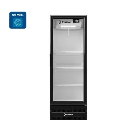 Cervejeira Imbera 538 Litros Porta de Vidro Padrão Preta CCV355 - 127 Volts- PRODUTO NOVO