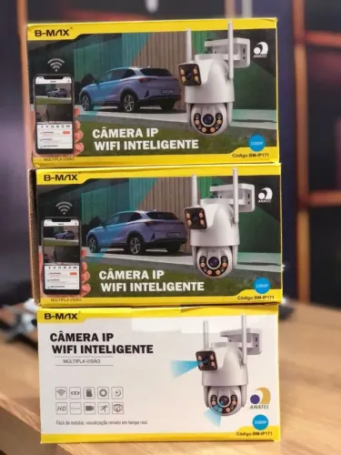 Câmera IP Wifi Inteligente Completa de tudo B-Max 1080P