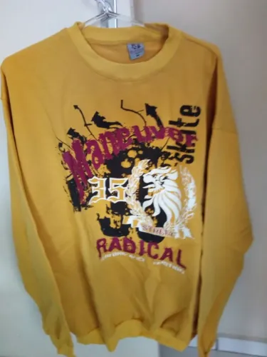Agasalho Casaco Blusa Gg Plus size nova amarelo oferta aproveite