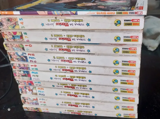 Vendo 12 livros da turma da Mônica jovem 70 reais tudo