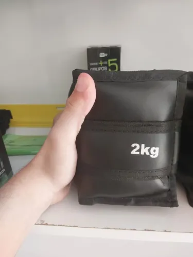 Caneleira 2kg Profissional Treino Perna