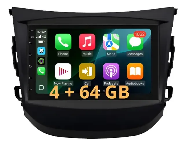 Multimidia Android Hb20 Até 2019 4gb 64gb 7p Carplay Preto