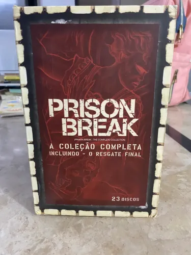 Box serie prison break 1 a 4 temporada + o filme o resgate final original 23 Cds
