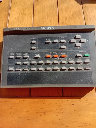 Controle sony rm-pj1044 projetor antigo 