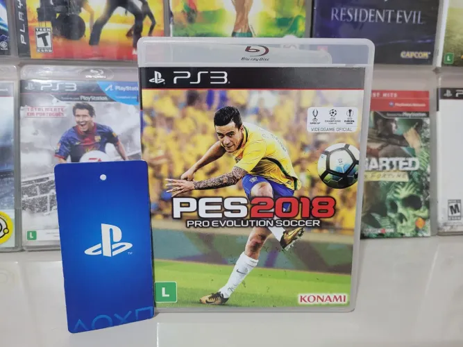 PES 2018 PS3 - CD Original Mídia Física