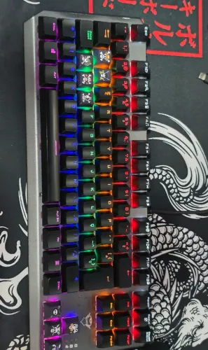 Teclado Mecânico Gamer Trust GXT 834 Callaz -SEMI NOVO-