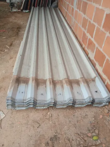Telhas de zinco