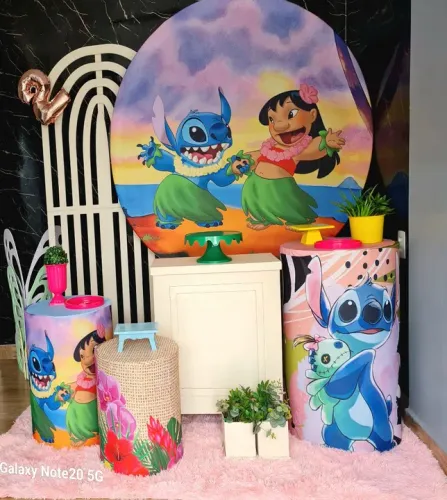 Aluguel de Kit Decoração Festa Infantil Lilo & Stitch