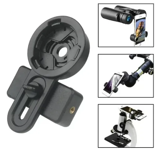 Adaptador de Celular para Telescópios e Binoculos - 