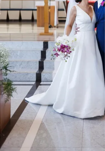 Vestido de noiva Casamarela