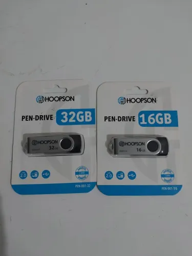 Pen Drive 32GB e 16GB HOOPSON Novos 20,00 cada