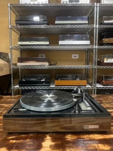 Toca Discos Elac - Modelo Miracord 750 - Vintage Receiver Vitrola Lp