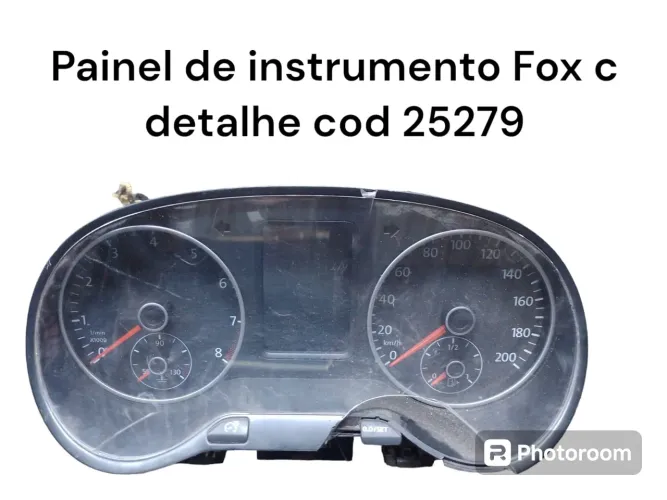 Painel De Instrumentos Fox Com Detalhe Cod 25279