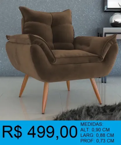 Poltrona fofa - Entrega grátis 