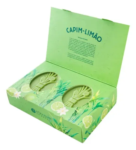 L'occitane Au Brésil Capim Limão - Kit - 2 Sabonetes