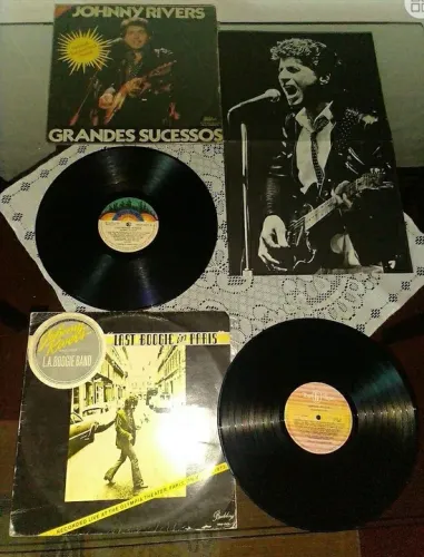 Disco Vínil Johnny Rivers - só rock