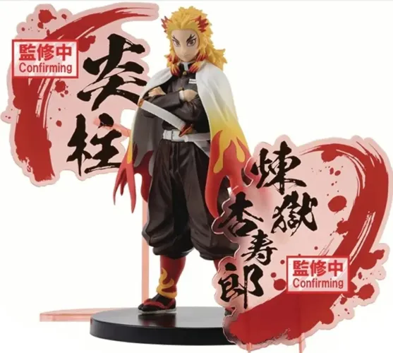 Banpresto Rengoku Kyojuro 17 cm estátua Acrílico Vermelho