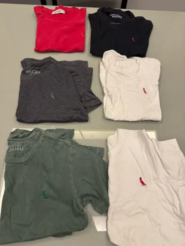 Camisa Reserva Infantil 06 anos ( lote)