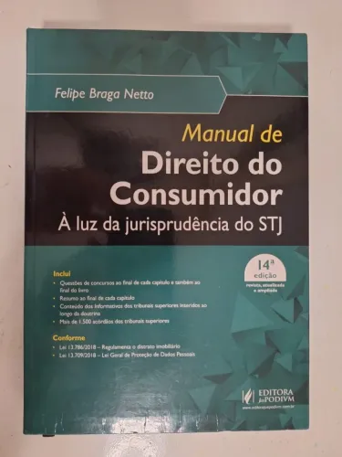 Direito do Consumidor - Felipe Braga Neto - 14ª edição.