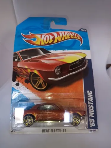 Carro Hot Wheels 65 Mustang Heat Fleet 11/10 - 2011
