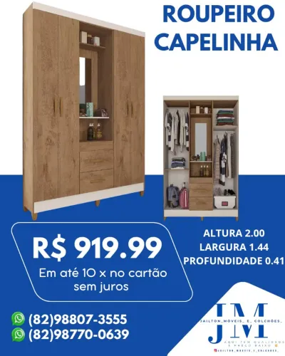 MEGA PROMOÇÃO DE GUARDA ROUPA CASAL 