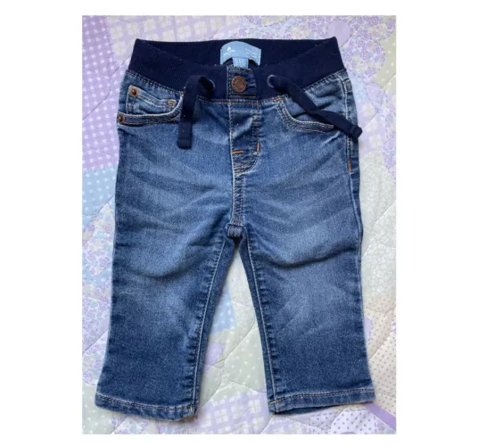 Calça Jeans Bebê Gap - Tamanho 12 Meses