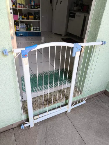 Portão segurança cachorro e criança tubline  