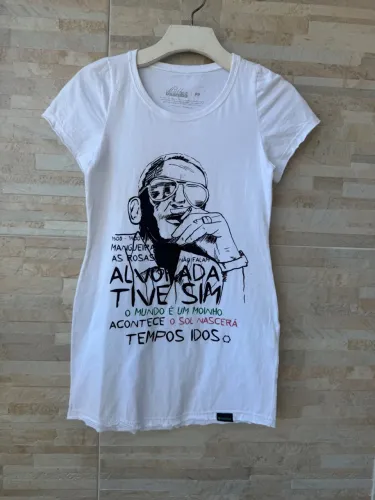 Camiseta Branca Alvorada - Tamanho PP