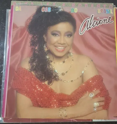 Vinil Alcione cor do brasil