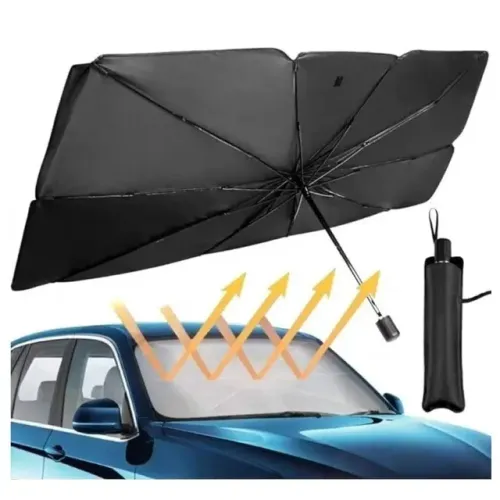 Quebra Sol Guarda Chuva Veicular Carro Protetor Uv Térmico