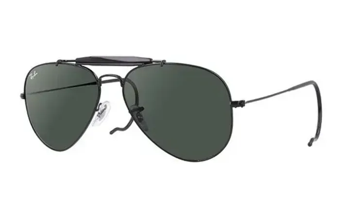 Óculos De Sol Ray Ban Outdoorsman 3030 Caçador Original