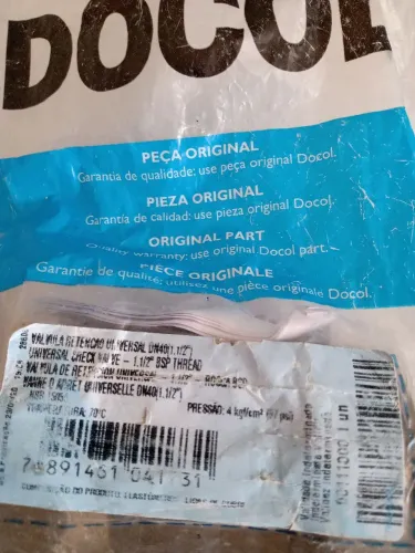 Válvula de retenção universal Docol DN40(1.1/2")