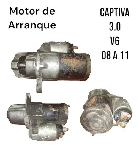 Motor Partida Captiva V6 3.0 3.6 Omega 09/13 Trailblazer 13/
