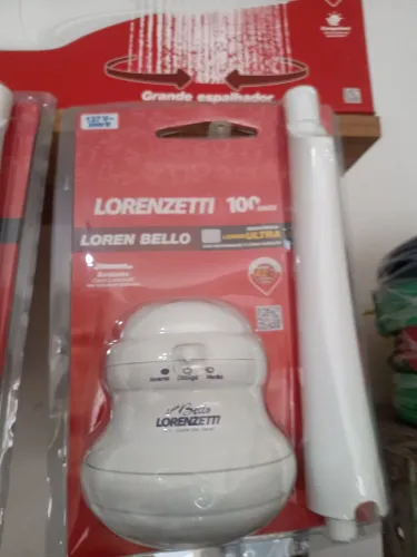 Chuveiro elétrico Lorenzetti Loren Bello 127V